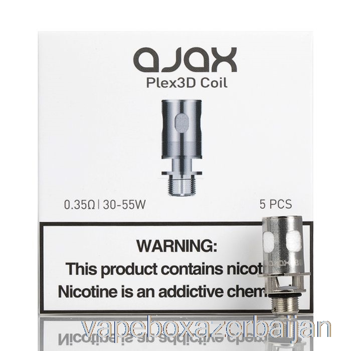 E-Juice Vape Innokin AJAX PLEX3D Replacement Coils 0.35ohm AJAX PLEX3D Coils